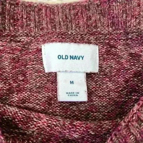 Old Navy Pink Scoop Neck Pullover Sweater Size M - Picture 5 of 8
